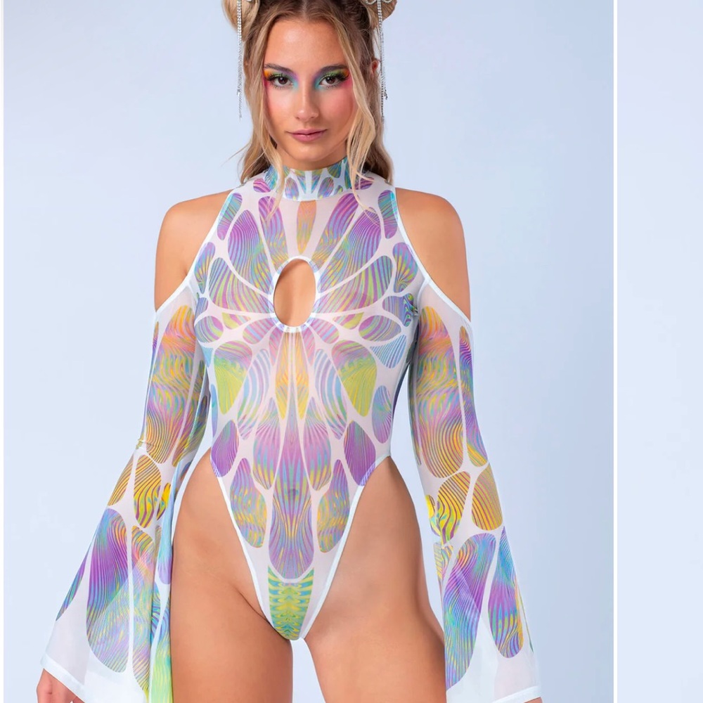 Myriad Flared Sleeve Bodysuit